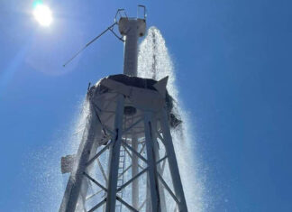 Caída de tanque de agua en Texmelucan deja 2 muertos tanque