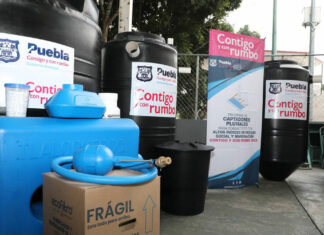 Instalan Biodigestores y Captadores Pluviales en Azumiatla y Canoa Biodigestores