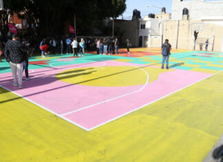 Cancha de Mateo del Regil recibe inversión de 300 mil pesos Cancha