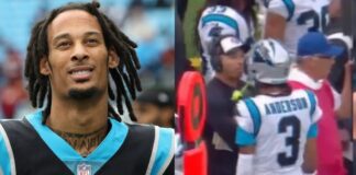 Expulsan a receptor de Carolina Panthers por encarar a coach Carolina