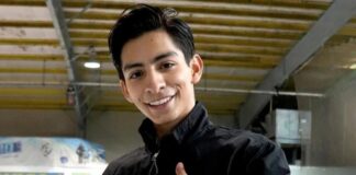 Donovan Carrillo recibe premio por pasión en el patinaje artístico Donovan Carrillo