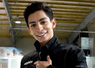 Donovan Carrillo recibe premio por pasión en el patinaje artístico Donovan Carrillo
