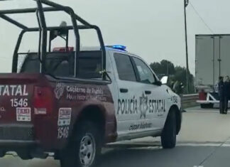 Policías recuperan tráiler robado en Periférico Ecológico Elementos