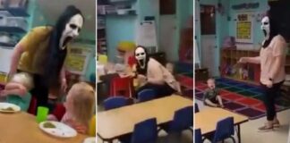 Maestros con máscaras de ‘Scream’ espantan a niños en EU Maestros