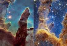 ¡Inédito! NASA capta “Pilares de la Creación” con telescopio “James Webb” NASA