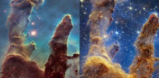 ¡Inédito! NASA capta “Pilares de la Creación” con telescopio “James Webb” NASA