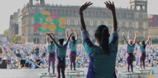 CDMX rompe Récord Guinnes por clase de Trampolines Fitness Récord-Guinness