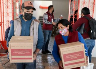 SEDIF entrega 7 mil despensas a habitantes de la capital SEDIF