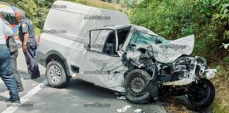 Choque en carretera San Antonio Virreyes-Teziutlán deja 1 muerto