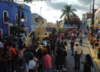 Más de 64 mil turistas han visitado el Valle de Catrinas en Atlixco