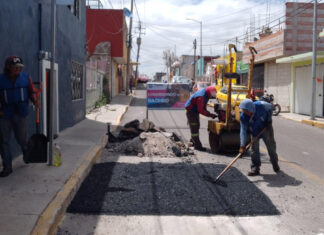 Ayuntamiento tapó más de 3 mil baches en última semana de septiembre baches