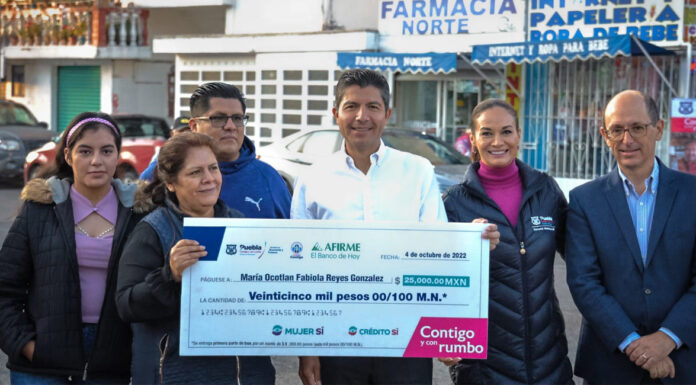 Suman 950 cheques entregados del programa “Créditos Contigo” cheques