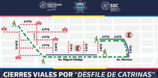 ¡Contémplalo! Habrá cierres en San Pedro Cholula por Desfile de Catrinas cierres