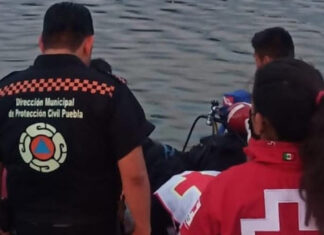 Rescatan cuerpos de 2 menores que cayeron a laguna de Valsequillo cuerpos