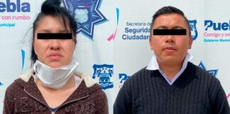 Detienen a pareja por robo a hotel de Hueyotlipan Hotel