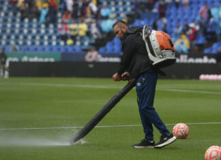 Lluvia retrasa el Puebla vs América en el Cuauhtémoc lluvia