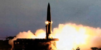 Misil norcoreano cae en costa de Corea del Sur misil