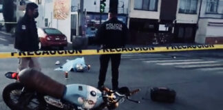 Motociclista muere tras choque en Prados Agua Azul motociclista