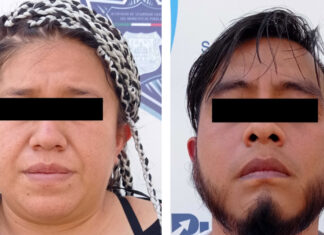 Cae pareja por robo a usuarios de ruta Nueva Visión pareja