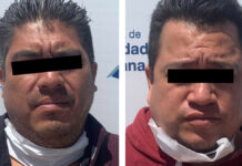 Policía de Puebla capital detiene a 2 miembros de ‘Los Mostachos’ policía