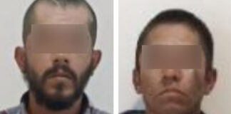 Detienen a 2 narcomenudistas que operaban en la Romero Vargas presuntos-narcomenudistas