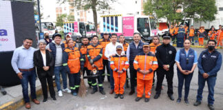 Programa de limpieza urbana llega a 3 kilómetros en un mes programa