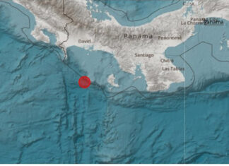 Temblor de 6.9 grados sacude Panamá temblor