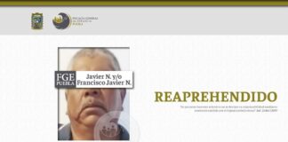 Recapturan a interno que se fugó del Cereso de Cholula en 1994 Cholula