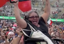 Familia de ‘Checo’ Pérez busca a aficionada en silla de ruedas