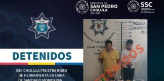 Joseph y Arnulfo robaron equipo de trabajo en construcción Joseph