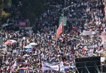 “Las calles no son de nadie”: Camarillo, tras marcha en favor de la 4T marcha