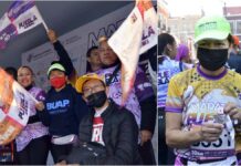 Lilia Cedillo participa en Maratón Puebla 2022 Puebla