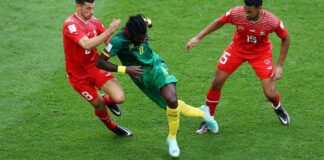 Qatar 2022: Suiza derrota 1-0 a Camerún Suiza