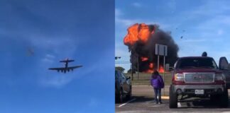 Dos aviones chocan en espectáculo aéreo en Dallas