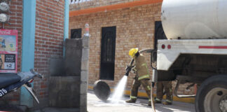 Aceite quemado en drenaje provocó alerta en Texmelucan aceite