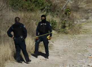 Ubican cuerpo de mujer enterrado en campos de Amozoc cuerpo