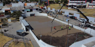 Gobierno de Atlixco inicia rescate de cancha en unidad deportiva rescate