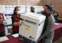 Atlixco entrega 138 aspersoras de fertilizante a 8 comunidades Atlixco