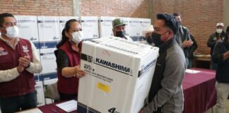 Atlixco entrega 138 aspersoras de fertilizante a 8 comunidades Atlixco