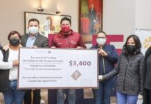 Entregan becas de “Capacitación para el Empleo” en Tehuacán