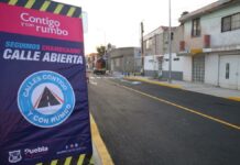 Calle 103 A Oriente recibió rehabilitación con 5.9 mdp Calle