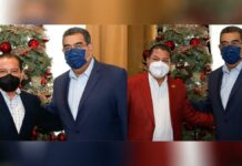 Gobernador se reúne con representantes del sindicato SNTE Gobernador