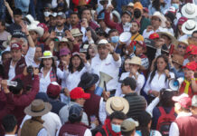 Marcha por la 4T no fue para impulsar candidaturas: corcholatas de Morena Marcha