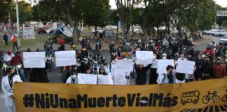 Marchan y exigen justica para Thais, joven atropellada en Puebla Puebla