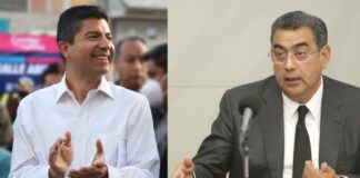Lalo Rivera y Sergio Salomón celebran acercamiento en Casa Aguayo Rivera