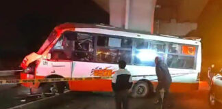 Ruta 28 choca y deja dos heridos y un muerto en la México-Puebla Ruta