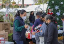 SMDIF entrega apoyos a 250 recolectores voluntarios por fin de año SMDIF