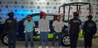 SSC detiene a cinco ladrones de tienda en Puebla SSC