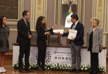 Recibe Congreso del Estado 4o Informe de Labores de MBH Recibe Congreso del Estado 4o Informe de Labores de MBH