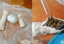 Aseguran 126 envoltorios de droga en penal de Tepexi